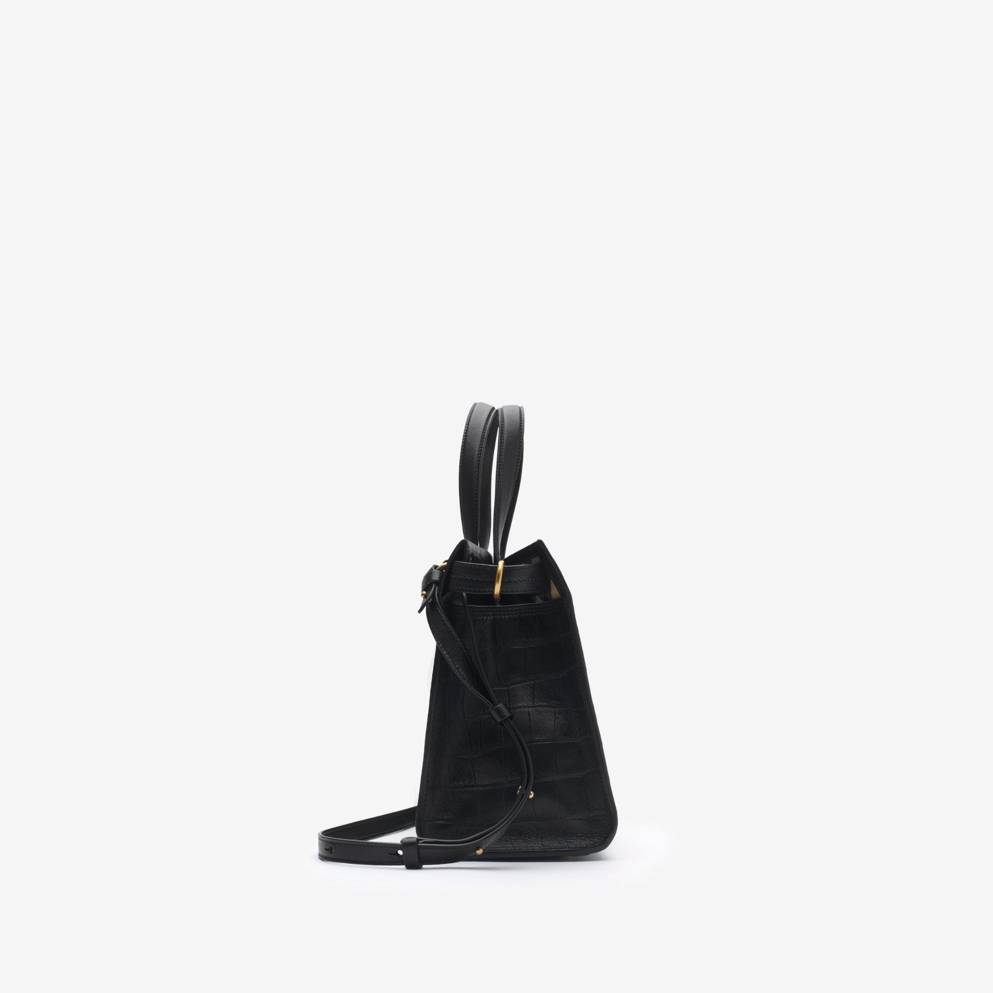  Túi Nữ Burberry Small Cotswolds Tote 'Black' 