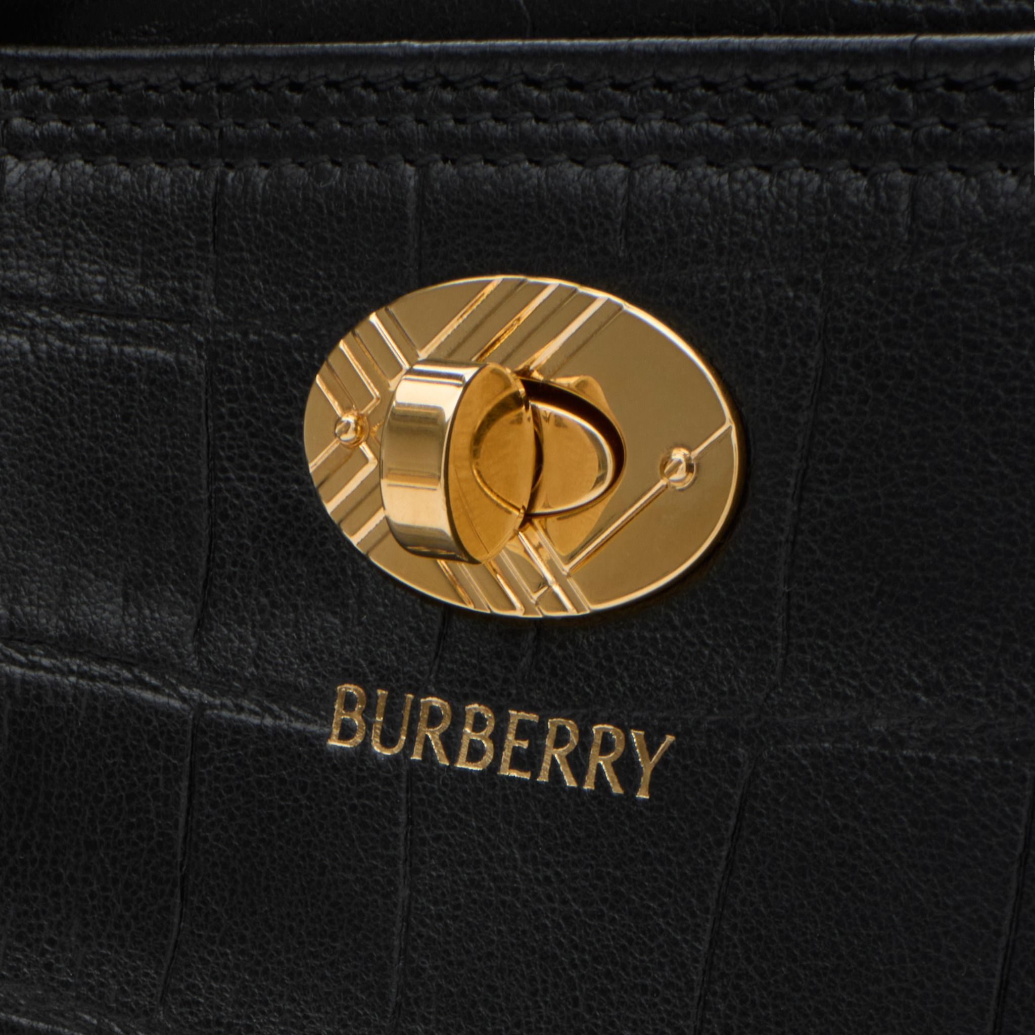  Túi Nữ Burberry Small Cotswolds Tote 'Black' 