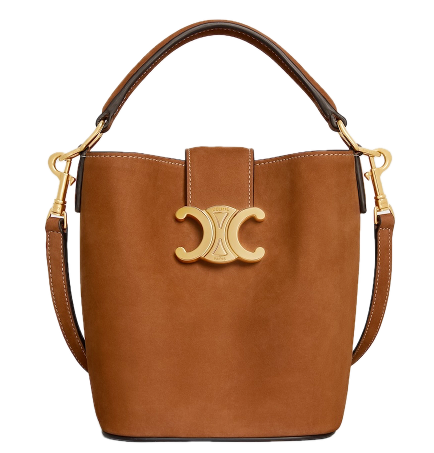  Túi Nữ Celine Mini Bucket Louise 'Camel' 