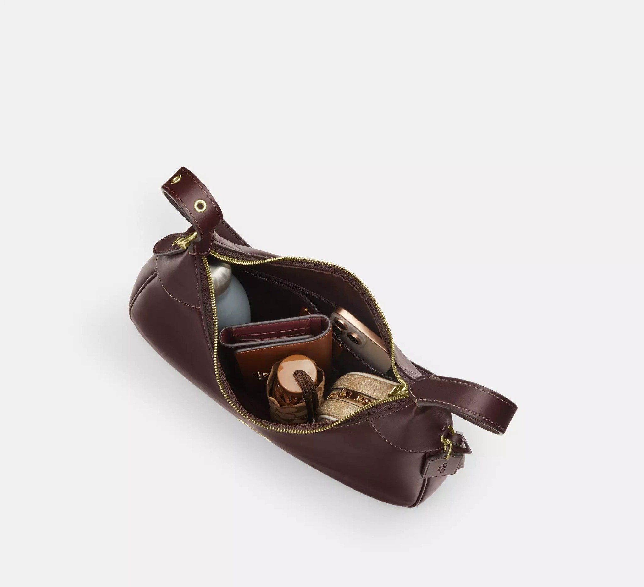  Túi Nữ Coach Ella Shoulder Bag 'Espresso' 