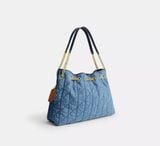  Túi Nữ Coach Evelyn Shoulder Bag 'Indigo' 