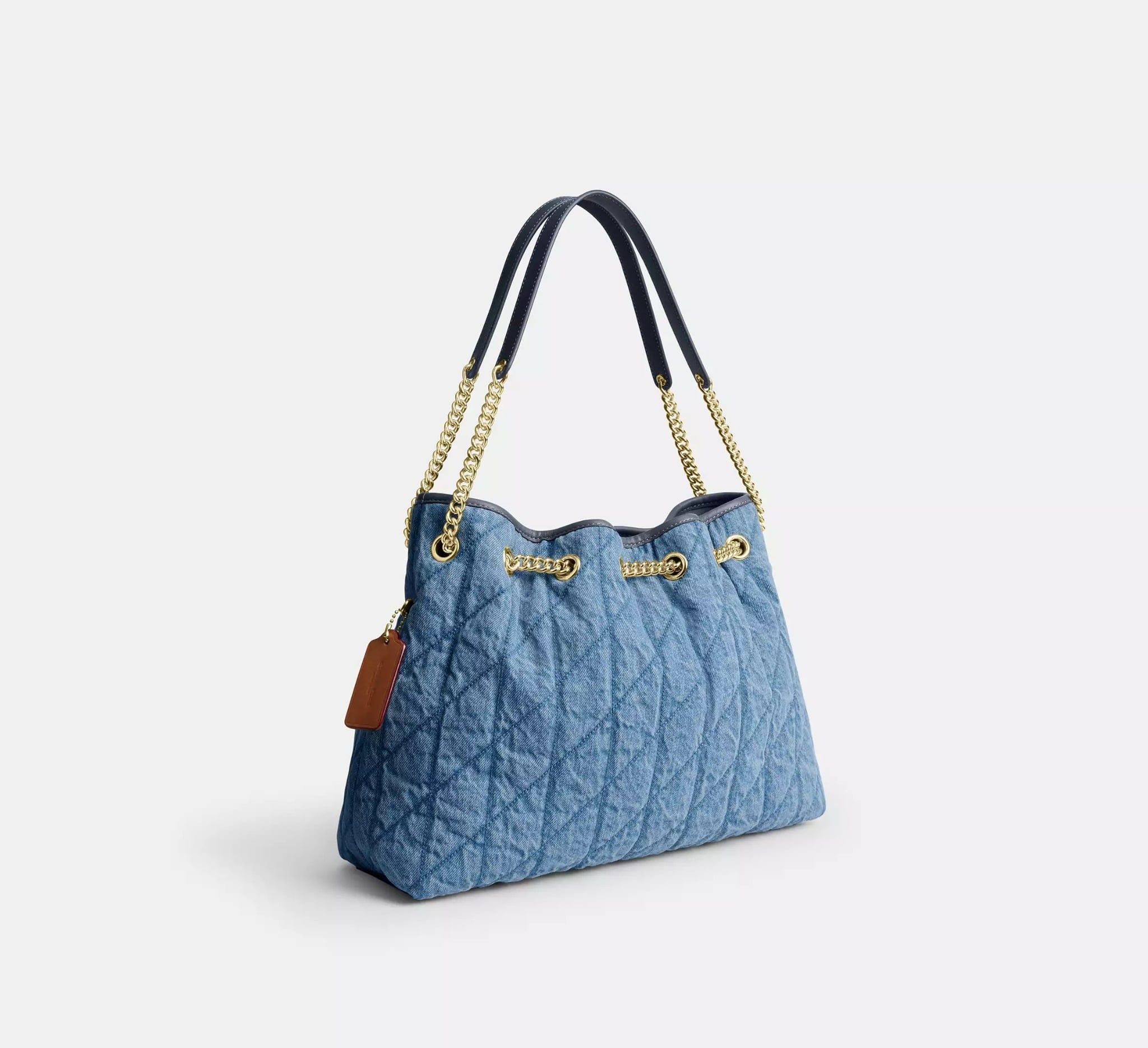  Túi Nữ Coach Evelyn Shoulder Bag 'Indigo' 