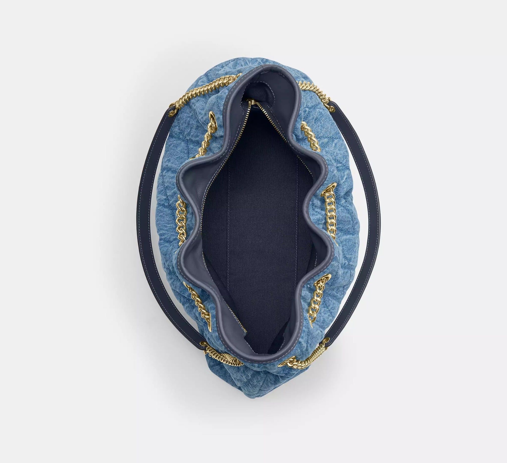  Túi Nữ Coach Evelyn Shoulder Bag 'Indigo' 