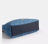  Túi Nữ Coach Evelyn Shoulder Bag 'Indigo' 