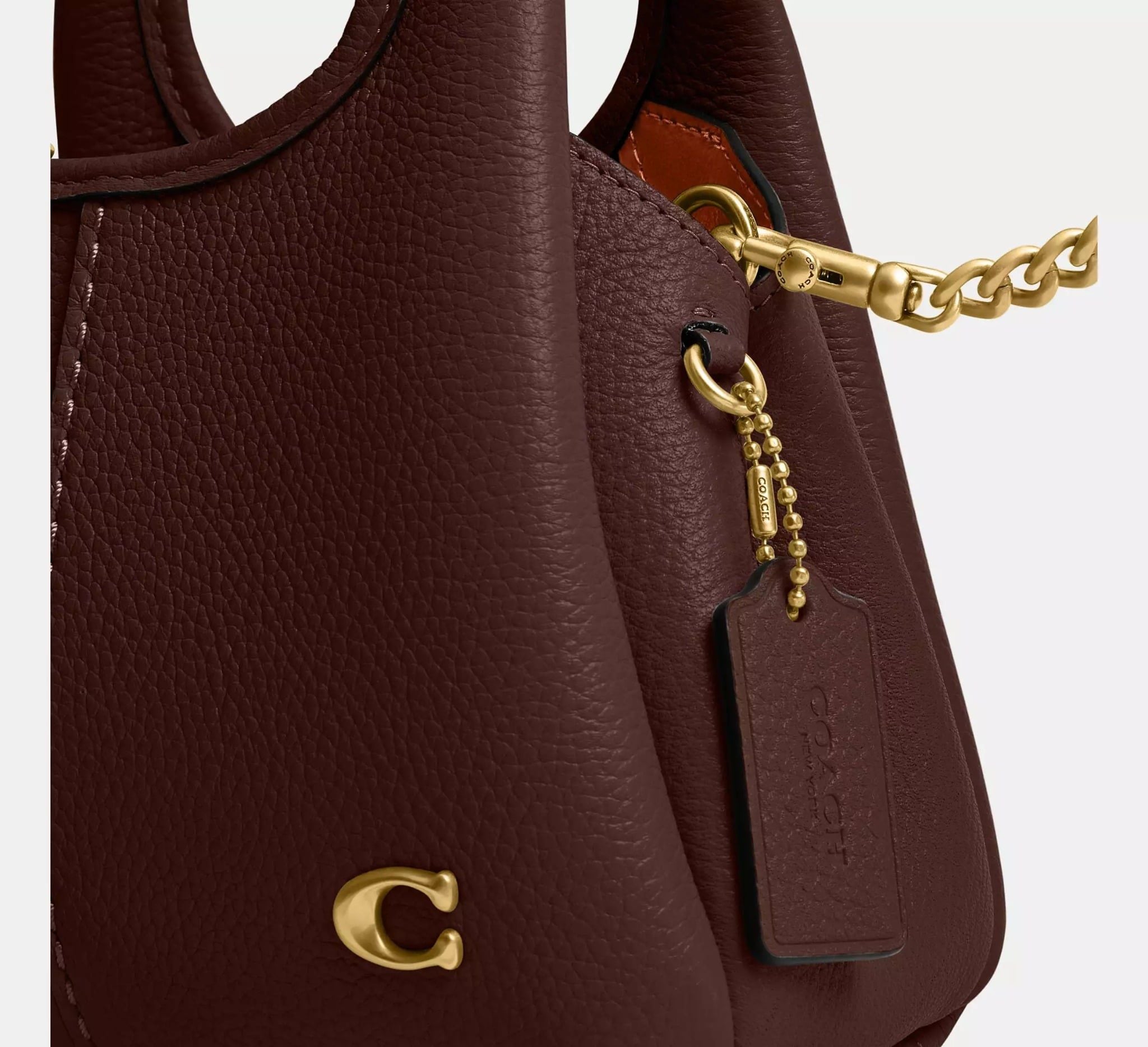  Túi Nữ Coach Lana Shoulder Bag 19 'Maple' 