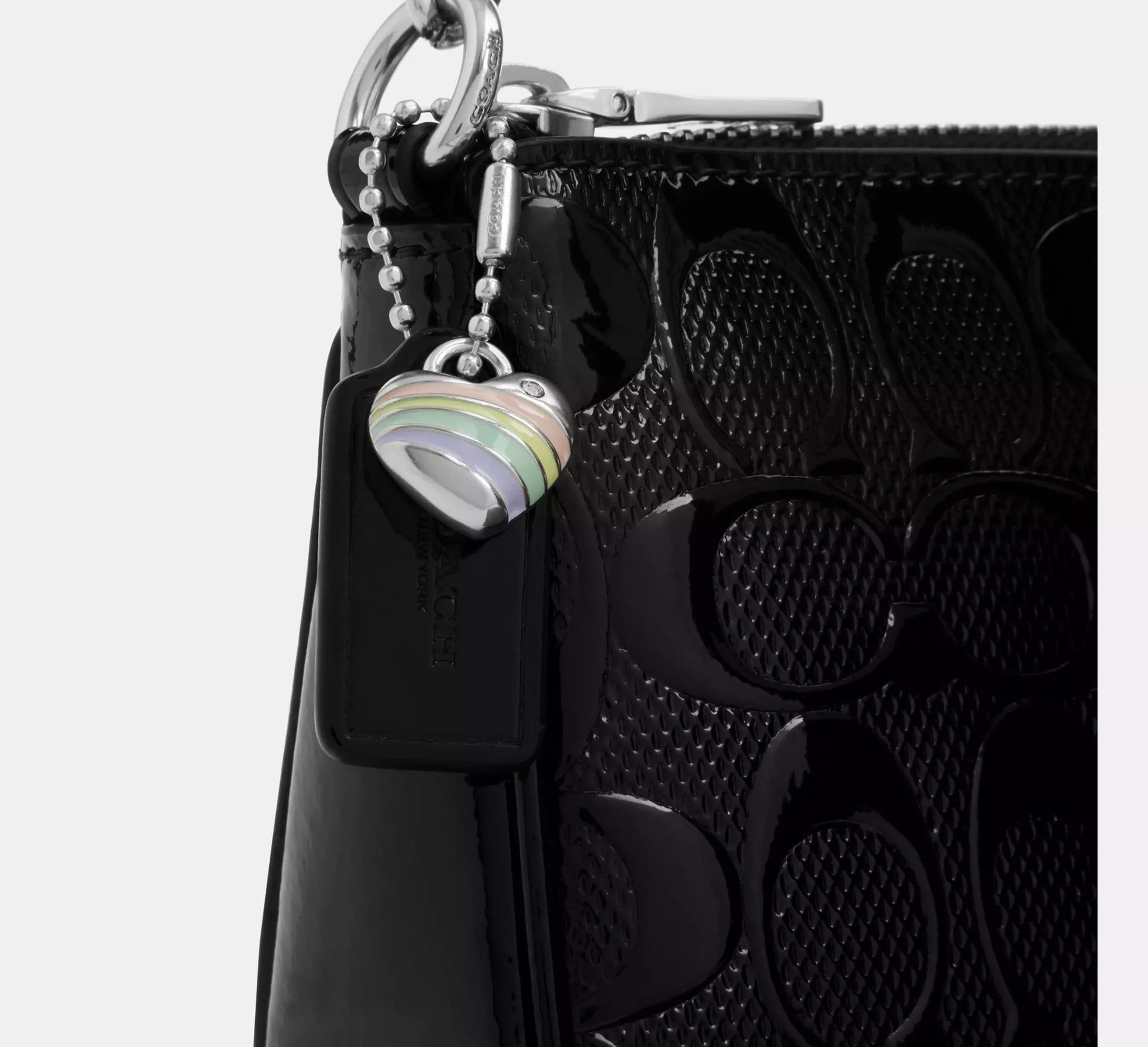  Túi Nữ Coach Nolita 19 Heart Charm 'Black' 