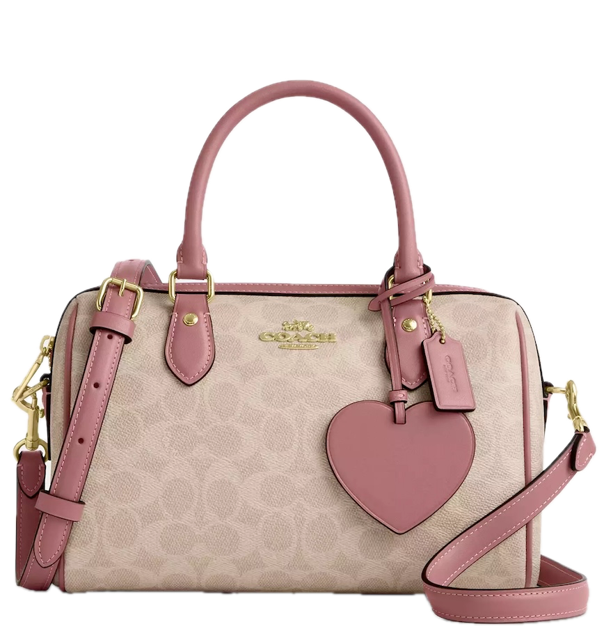  Túi Nữ Coach Rowan Satchel Bag 'Sand Peony' 