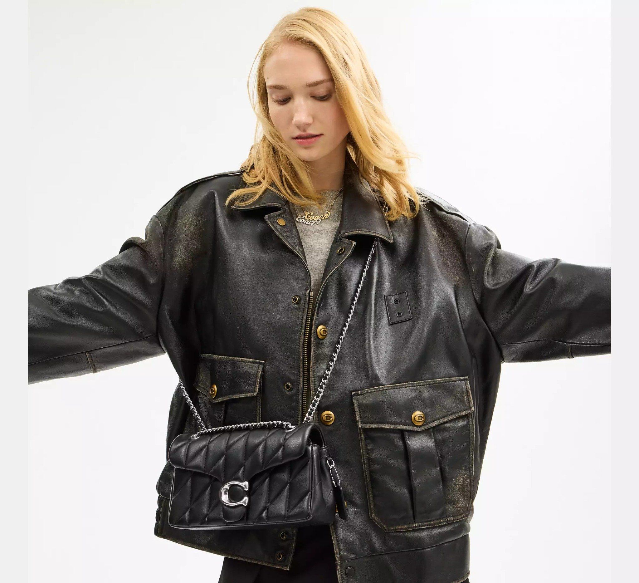  Túi Nữ Coach Tabby Shoulder Bag 26 'Black' 