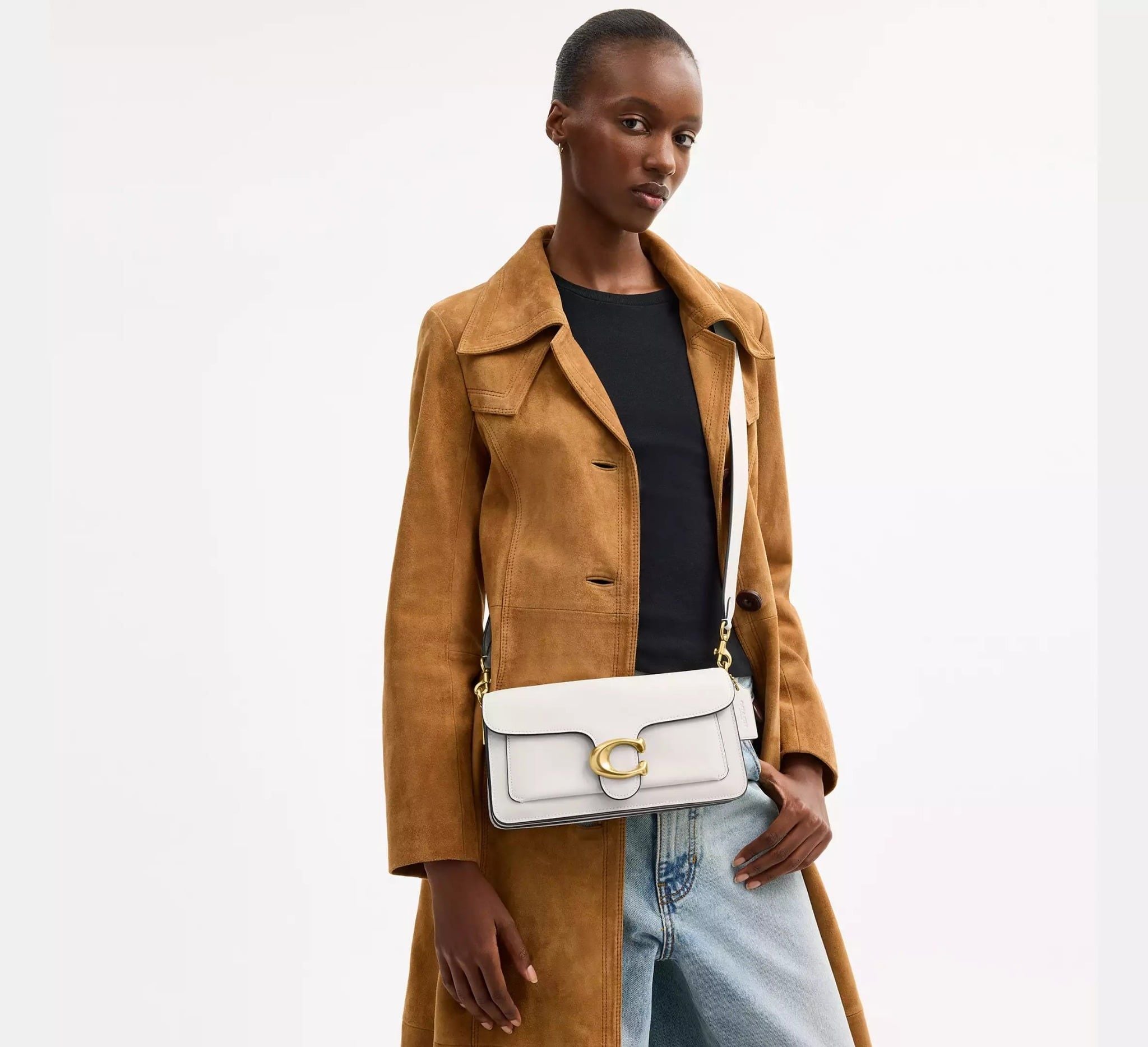  Túi Nữ Coach Tabby Shoulder Bag 26 'Chalk' 