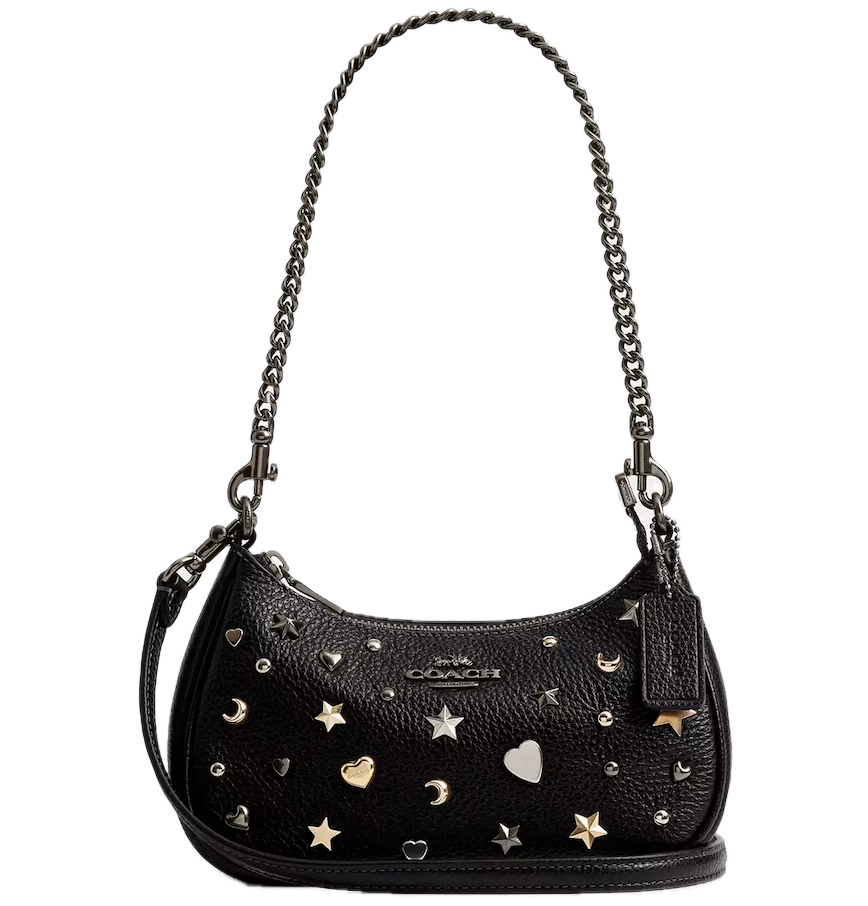  Túi Nữ Coach Teri Mini Crossbody Bag 'Black' 