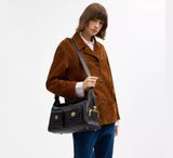  Túi Nữ Coach Turnlock Haversack Bag 'Black' 