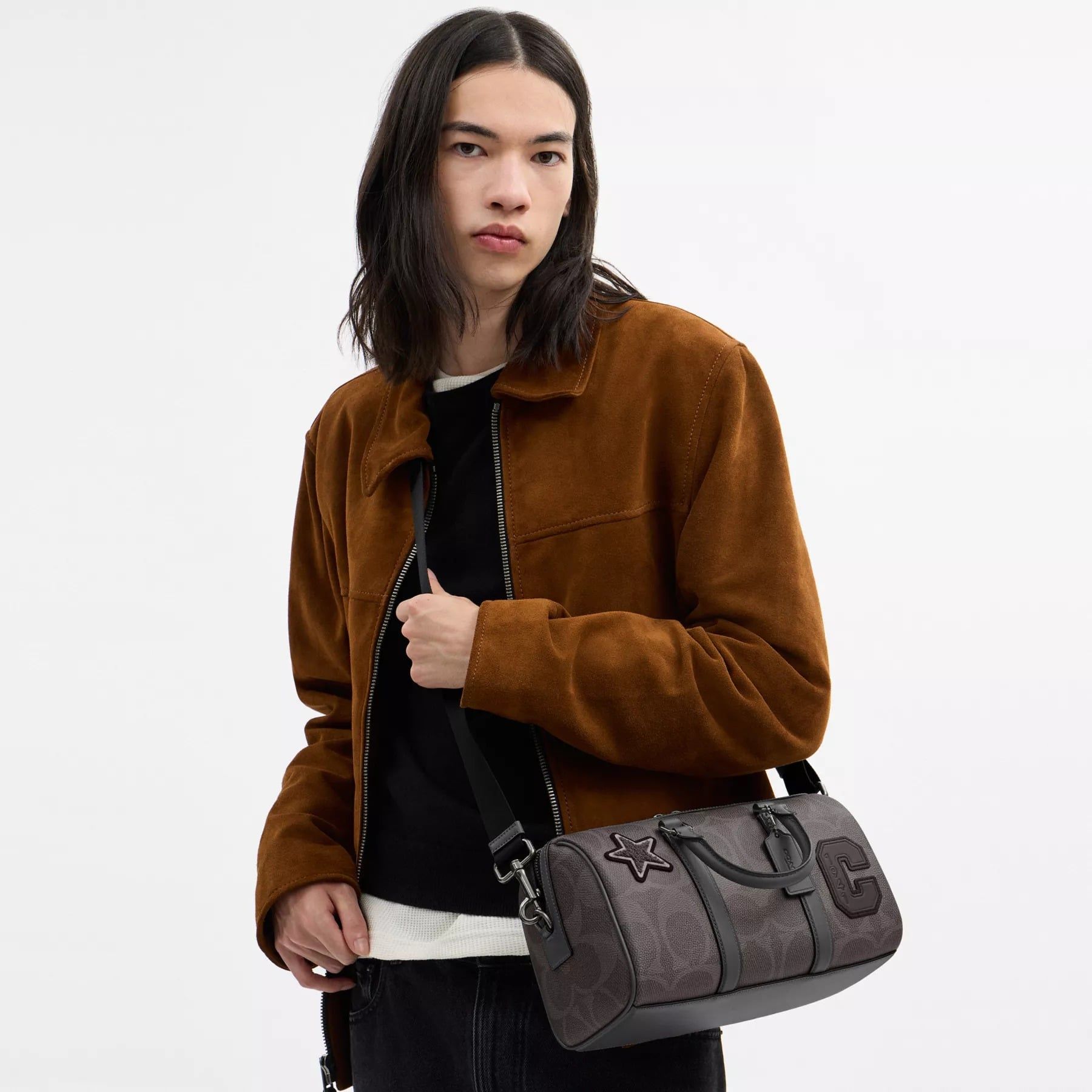  Túi Nữ Coach Venturer Duffle Bag 27 'Grey' 