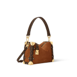  Túi Nữ Louis Vuitton Side MM Trunk Bag 'Brown' 