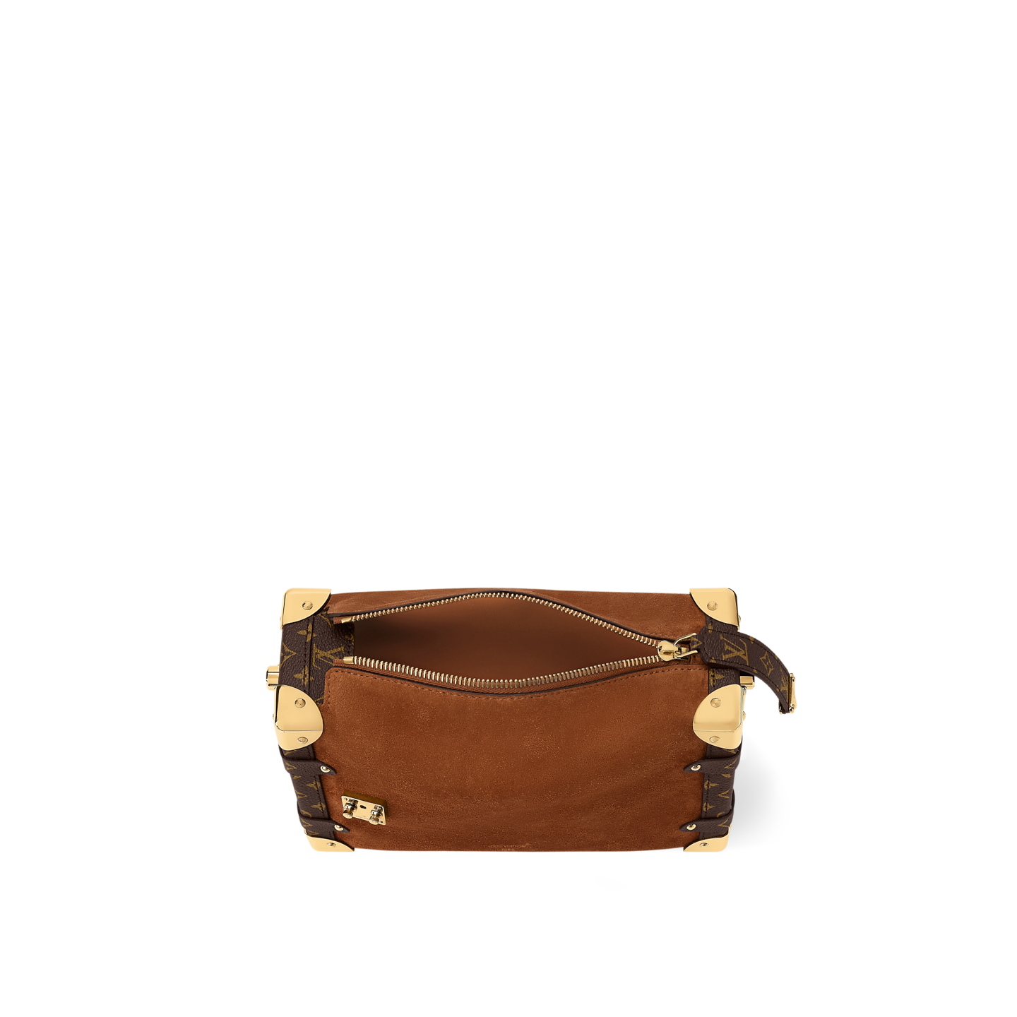  Túi Nữ Louis Vuitton Side MM Trunk Bag 'Brown' 