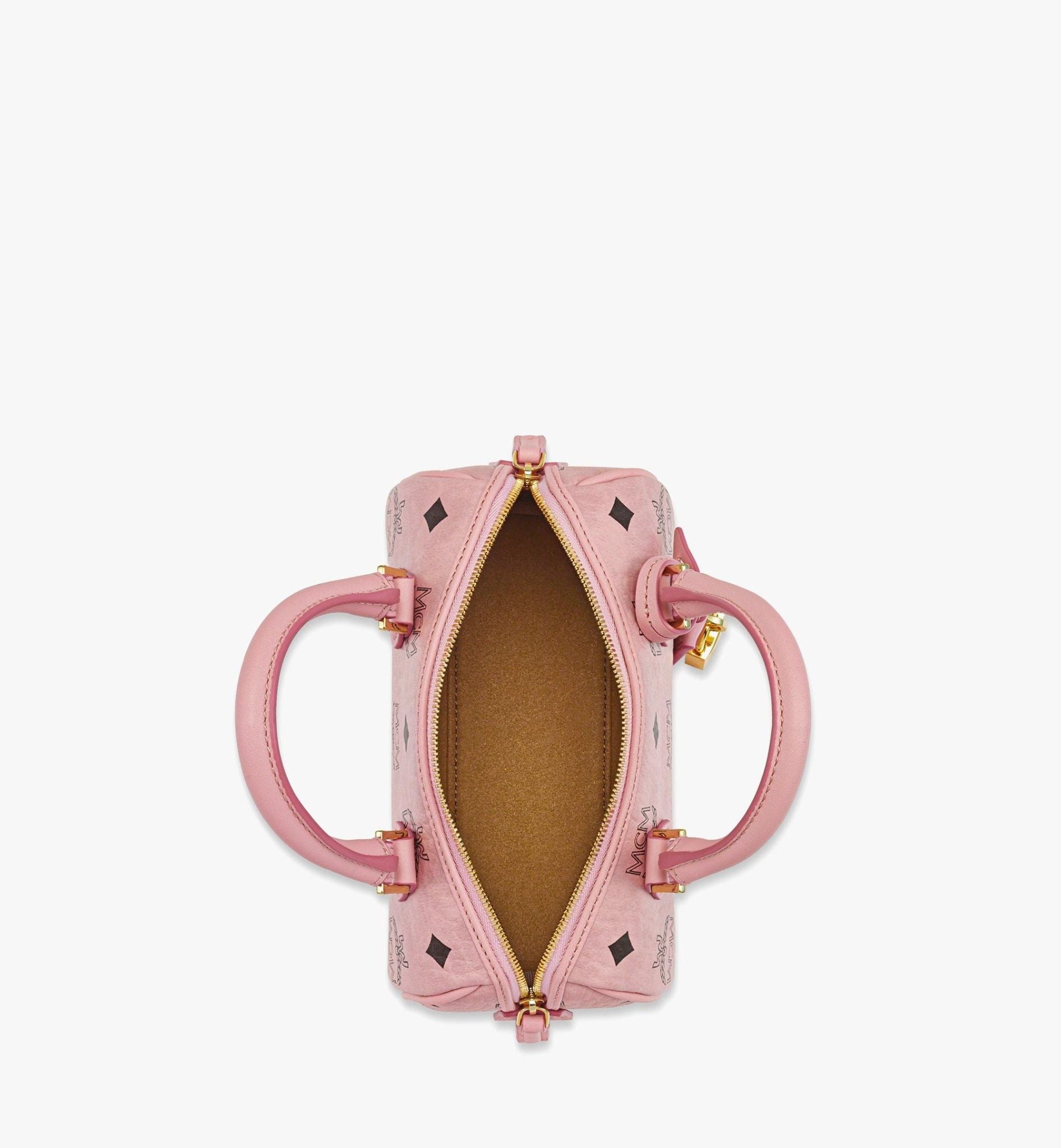  Túi Nữ MCM Ella Boston Bag 'Soft Pink' 