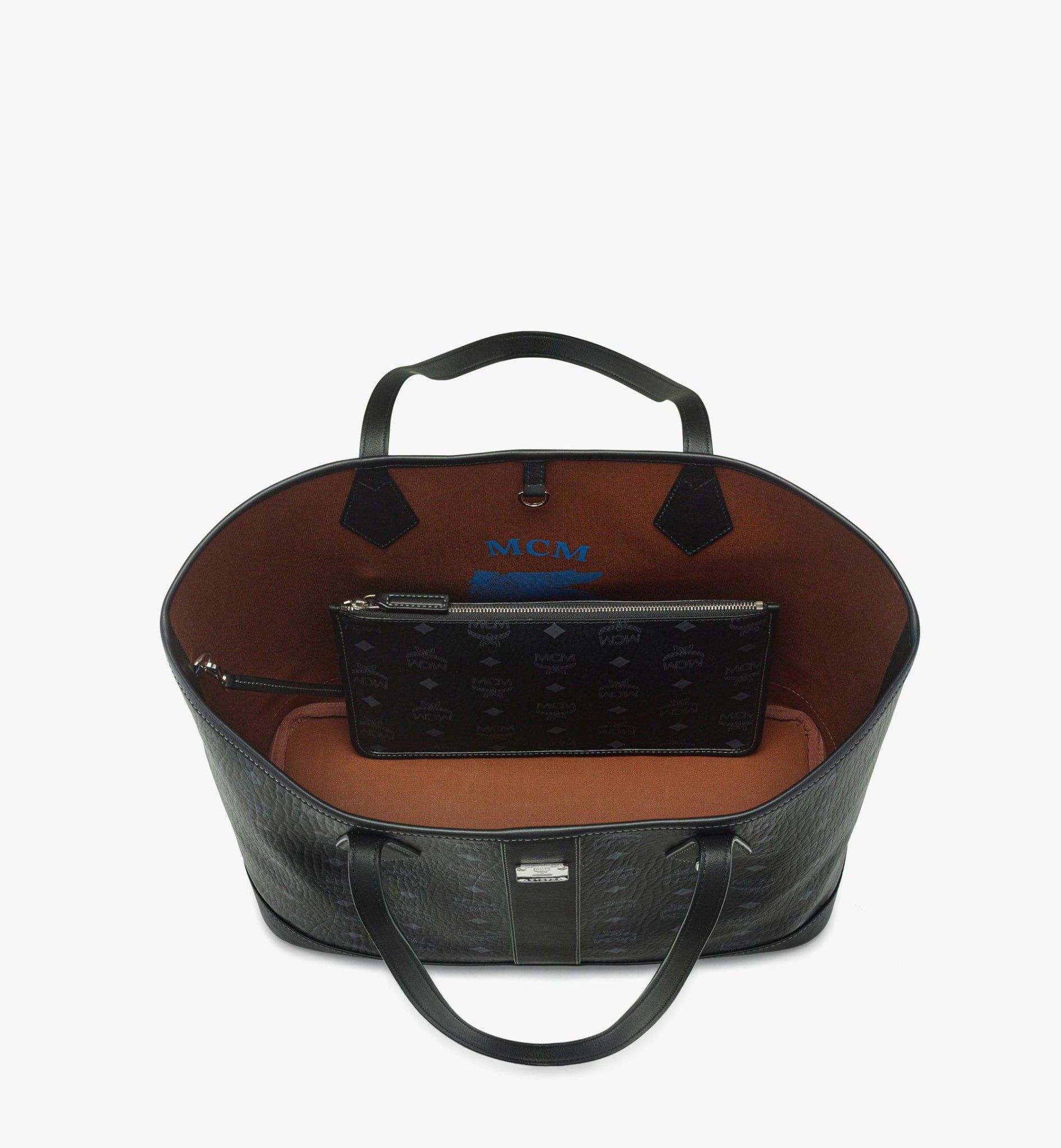  Túi Nữ MCM New Liz Medium Shopper Bag 'Black' 