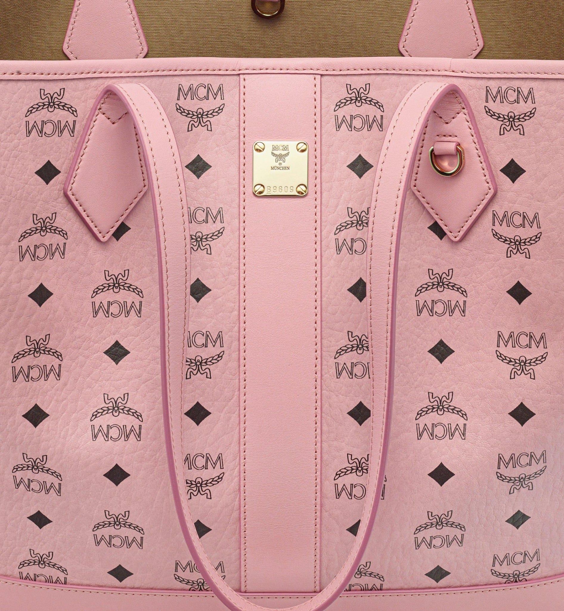  Túi Nữ MCM New Liz Shopper 'Soft Pink' 