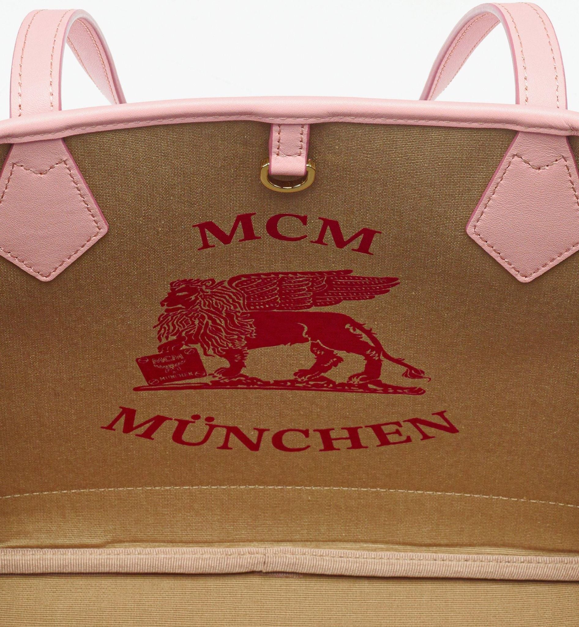  Túi Nữ MCM New Liz Shopper 'Soft Pink' 