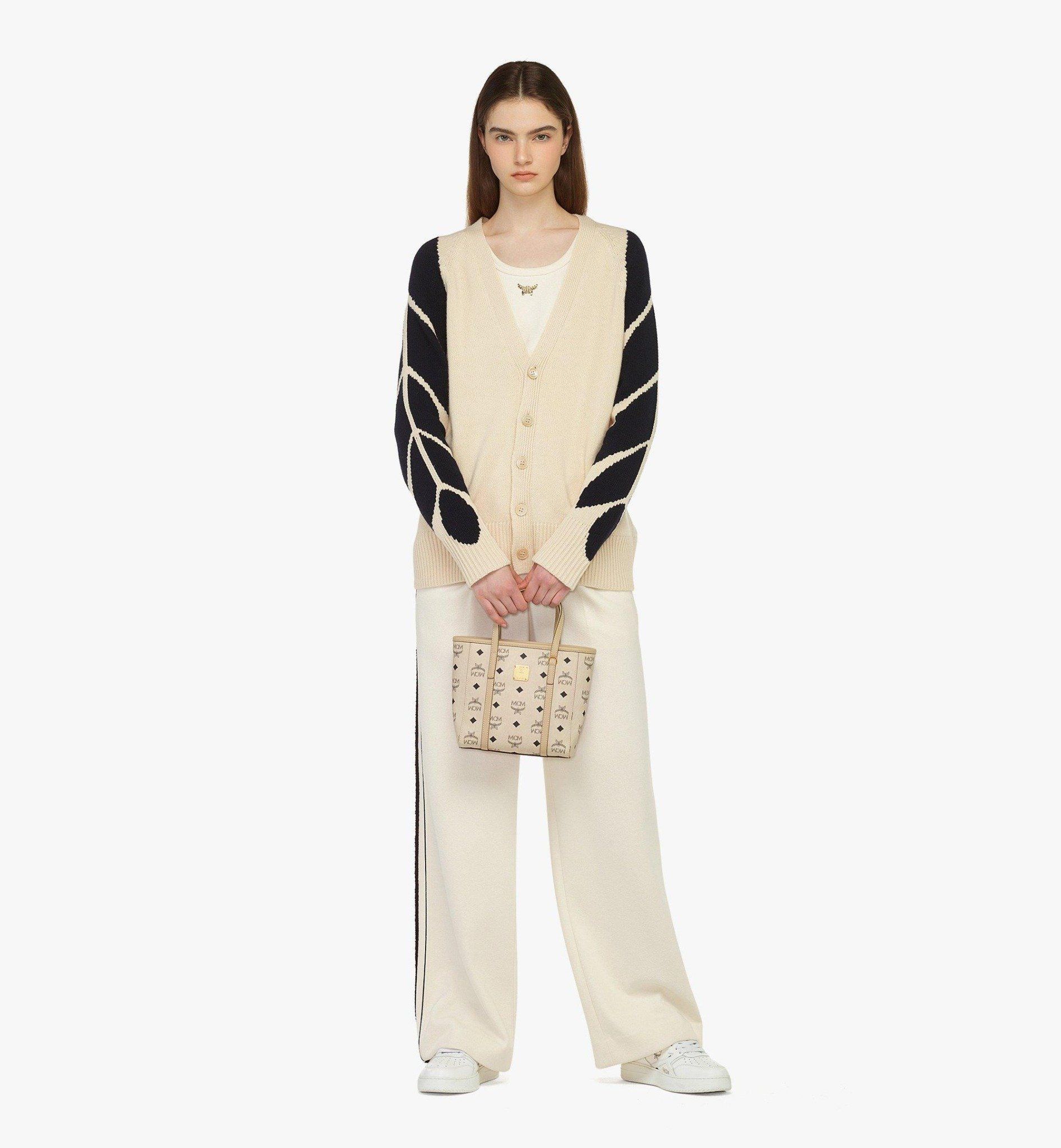  Túi Nữ MCM Toni Top-Zip Shopper 'Beige' 