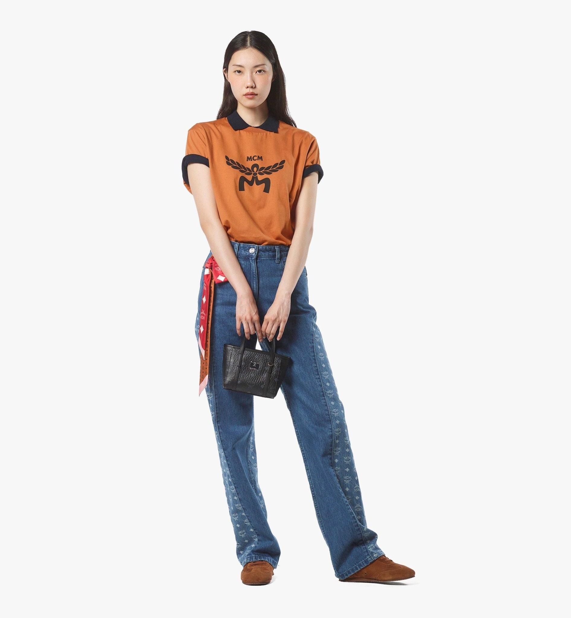  Túi Nữ MCM Toni Top-Zip Shopper 'Black' 