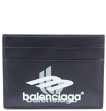  Ví Balenciaga Card Case Leather 'Black' 