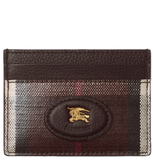  Ví Burberry Highlands Card Case 'Mahogany Red' 