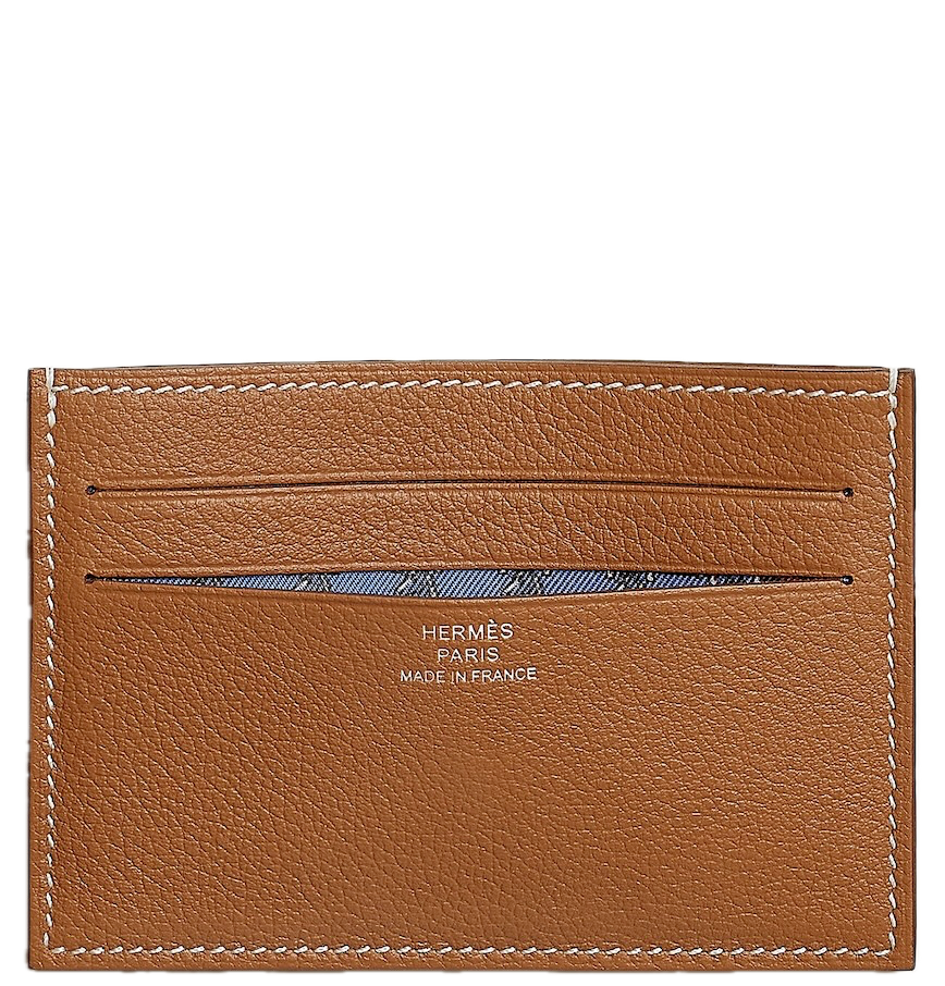  Ví Hermes Citizen Twill Card Holder 'Brown' 