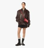  Ví MCM Diamond Chain Wallet 'Candy Red' 