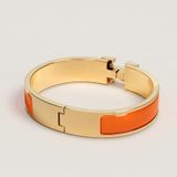  Vòng Tay Nữ Hermes Clic H 'Orange Gold' 