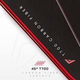  Vợt Pickleball Franklin C45° Carbon Fiber Paddle 'Red' 