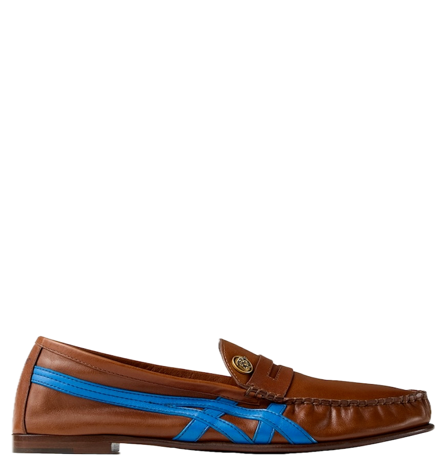  Giày Nam Onitsuka Tiger x Versace Loafers 'Brown' 