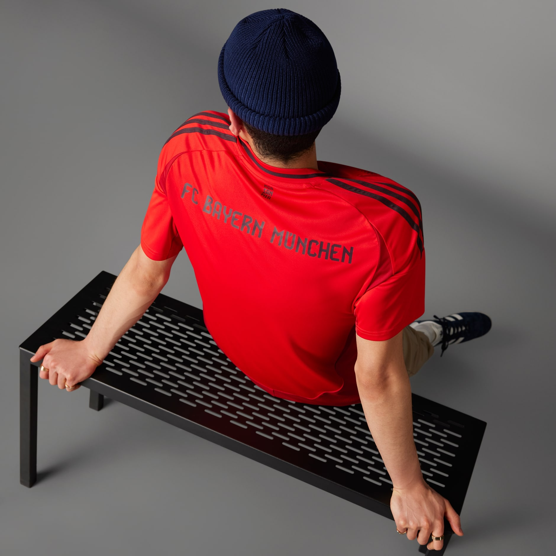  Áo Adidas FC Bayern 24/25 Home Jersey 'Red Black' 