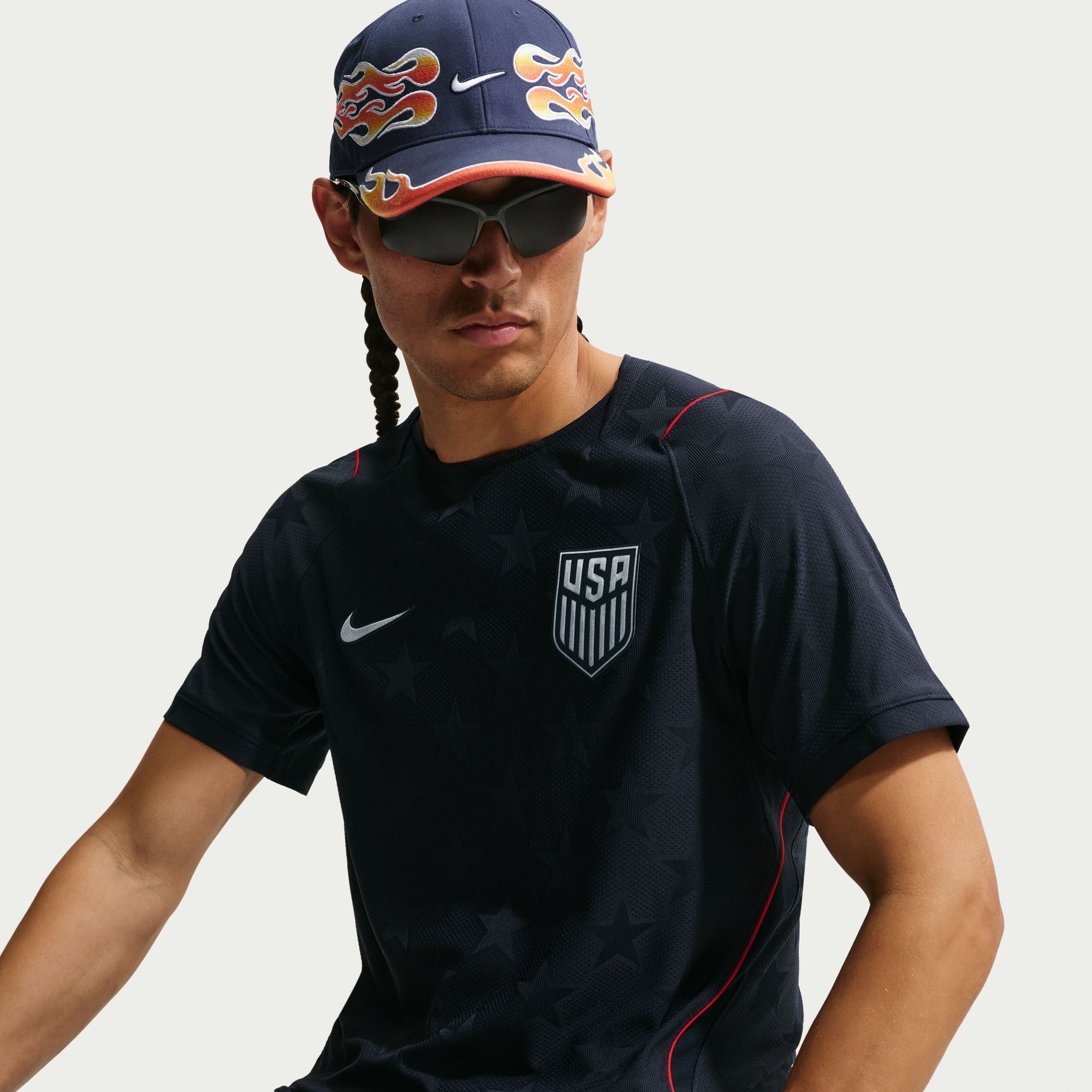  Áo Nike USA 26/27 Away Match Jersey 'Black' 