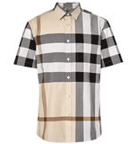  Áo Nam Burberry SS Claverdon Short-sleeve 'Beige' 