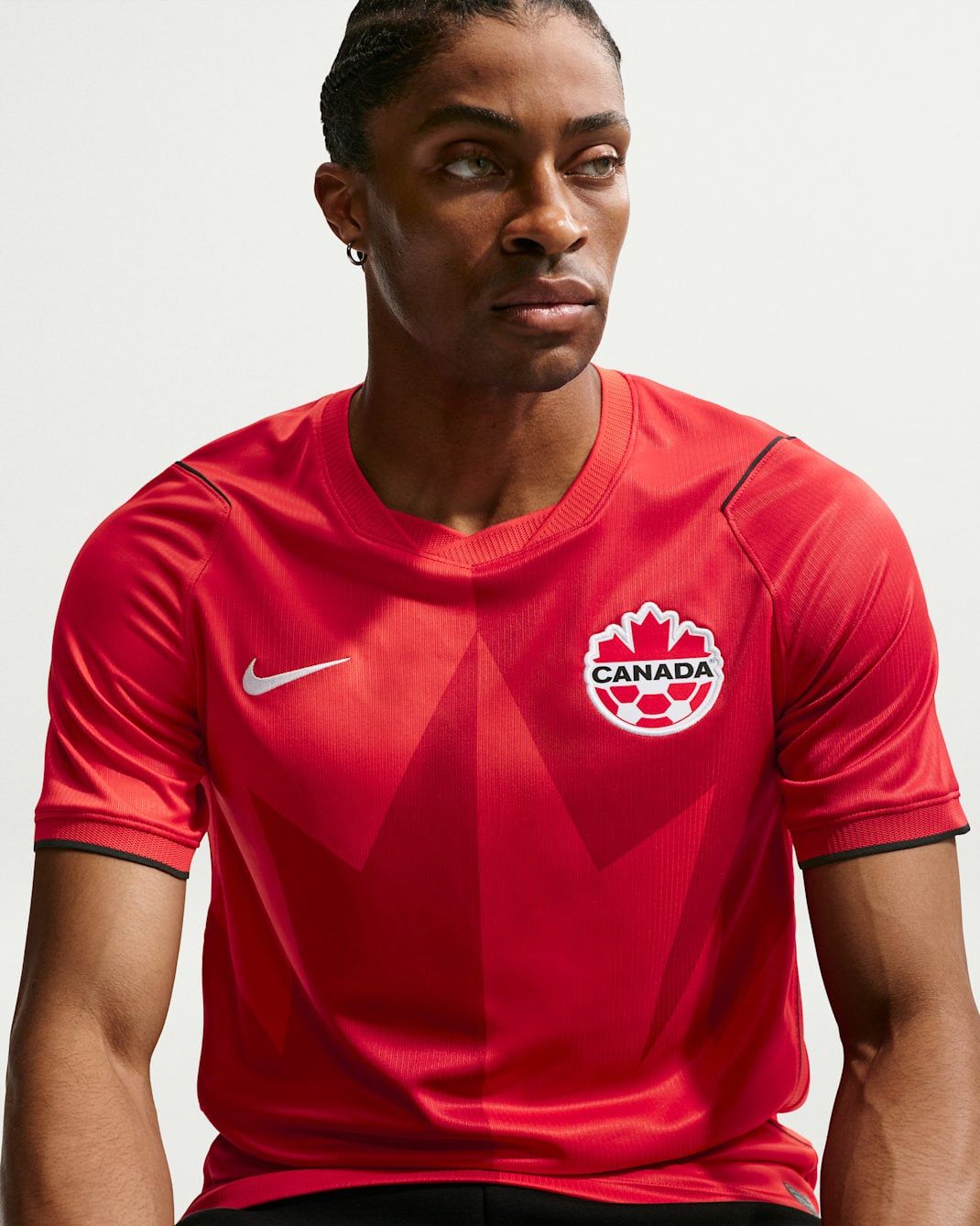  Áo Nike Dri-FIT Football Replica Canada 'Red' 