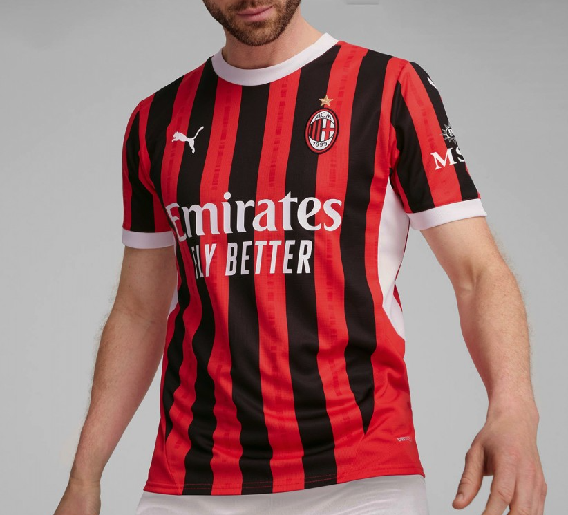 Áo Puma AC Milan 24/25 Home Jersey 'Red Black' 