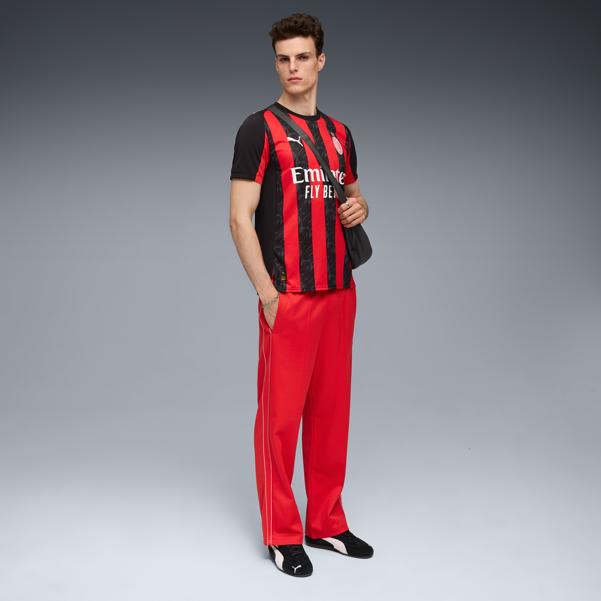  Áo Puma AC Milan 25/26 Home Jersey 'Red Black' 