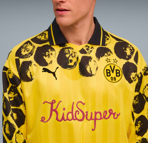  Áo Puma x KidSuper BVB LS Retro Shirt 'Yellow' 