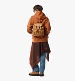  Balo MCM Aren Drawstring Backpack 'Cognac' 
