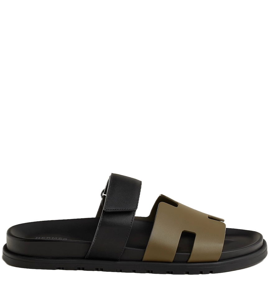  Dép Nam Hermes Chypre Sandal 'Vert Toundra' 