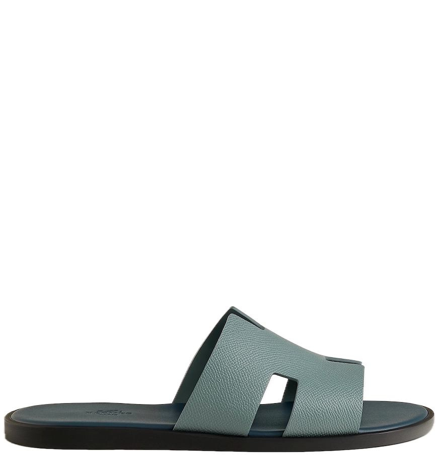  Dép Nam Hermes Izmir Sandal 'Bleu Tonnerre' 