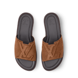  Dép Nam Louis Vuitton LV Portofino Mules 'Cognac' 
