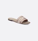  Dép Nữ Dior Dioriviera Dway Slide 'Beige' 