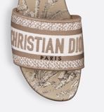  Dép Nữ Dior Dioriviera Dway Slide 'Beige' 