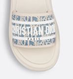  Dép Nữ Dior Dioriviera Dway Slide 'White' 