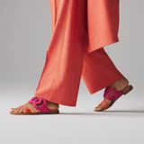  Dép Nữ Hermes Lagune Sandal 'Rose Sakura' 