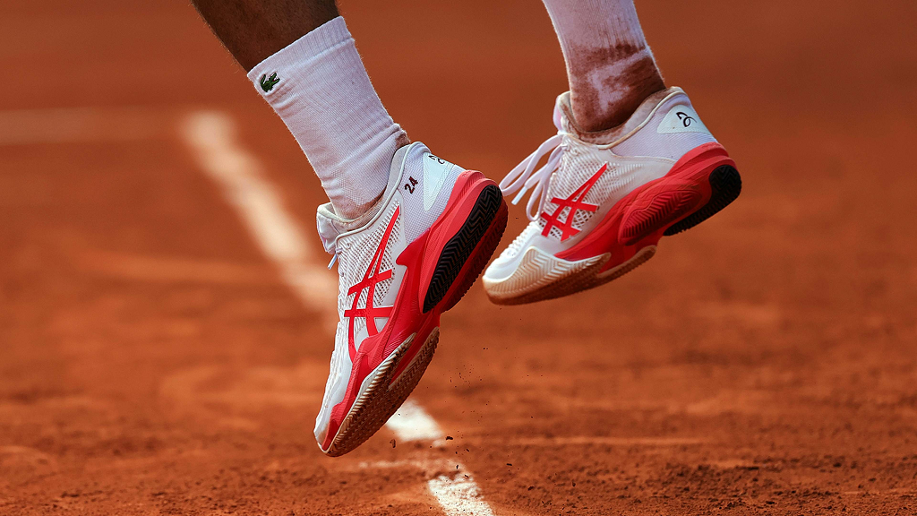  Giày Nam Asics Court FF 3 Novak 'Cream Red' 