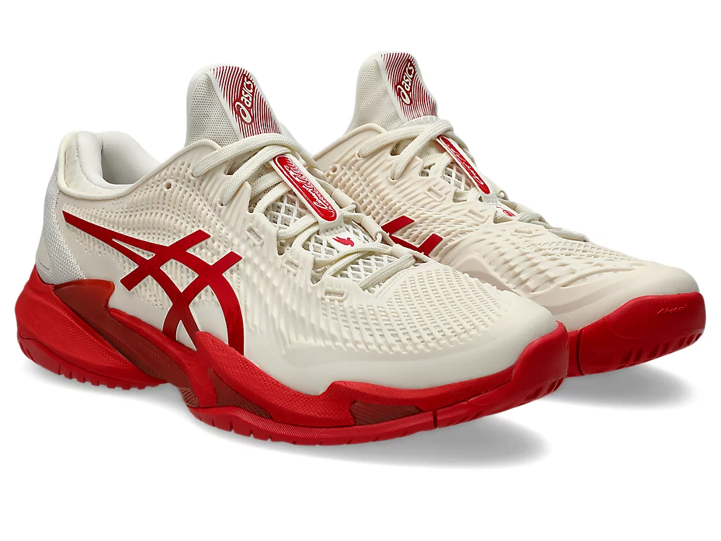  Giày Nam Asics Court FF 3 Novak 'Cream Red' 