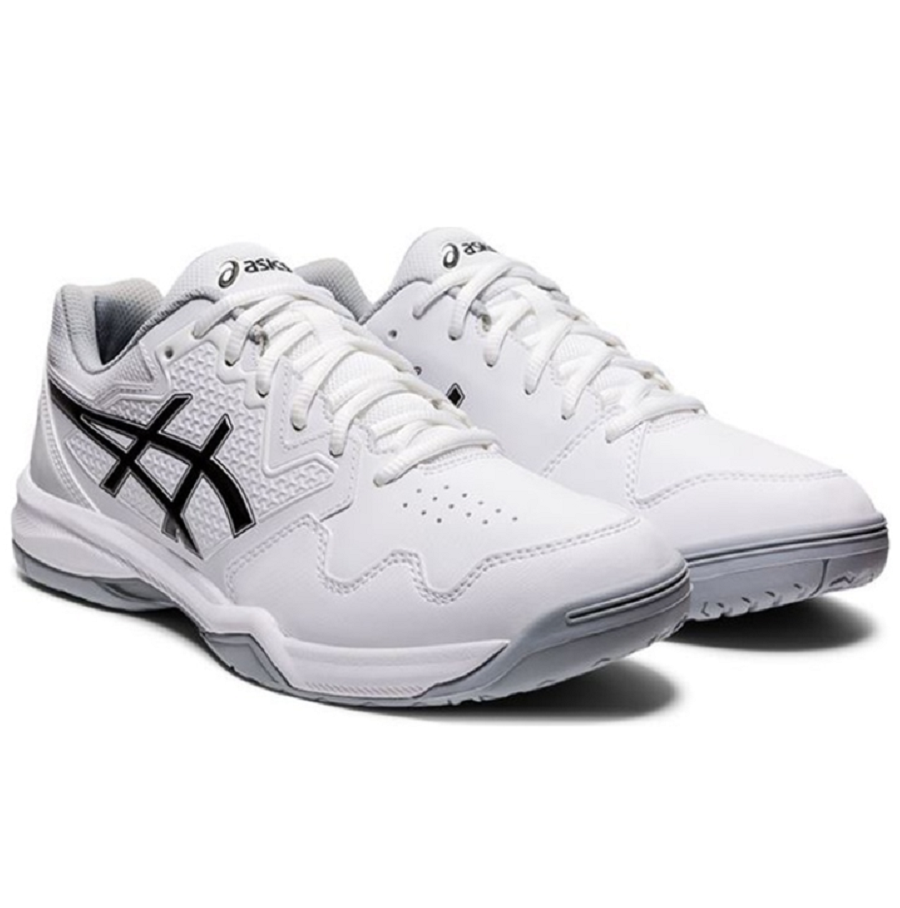  Giày Nam Asics Gel Dedicate 7 'White Black' 