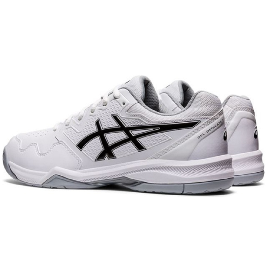  Giày Nam Asics Gel Dedicate 7 'White Black' 